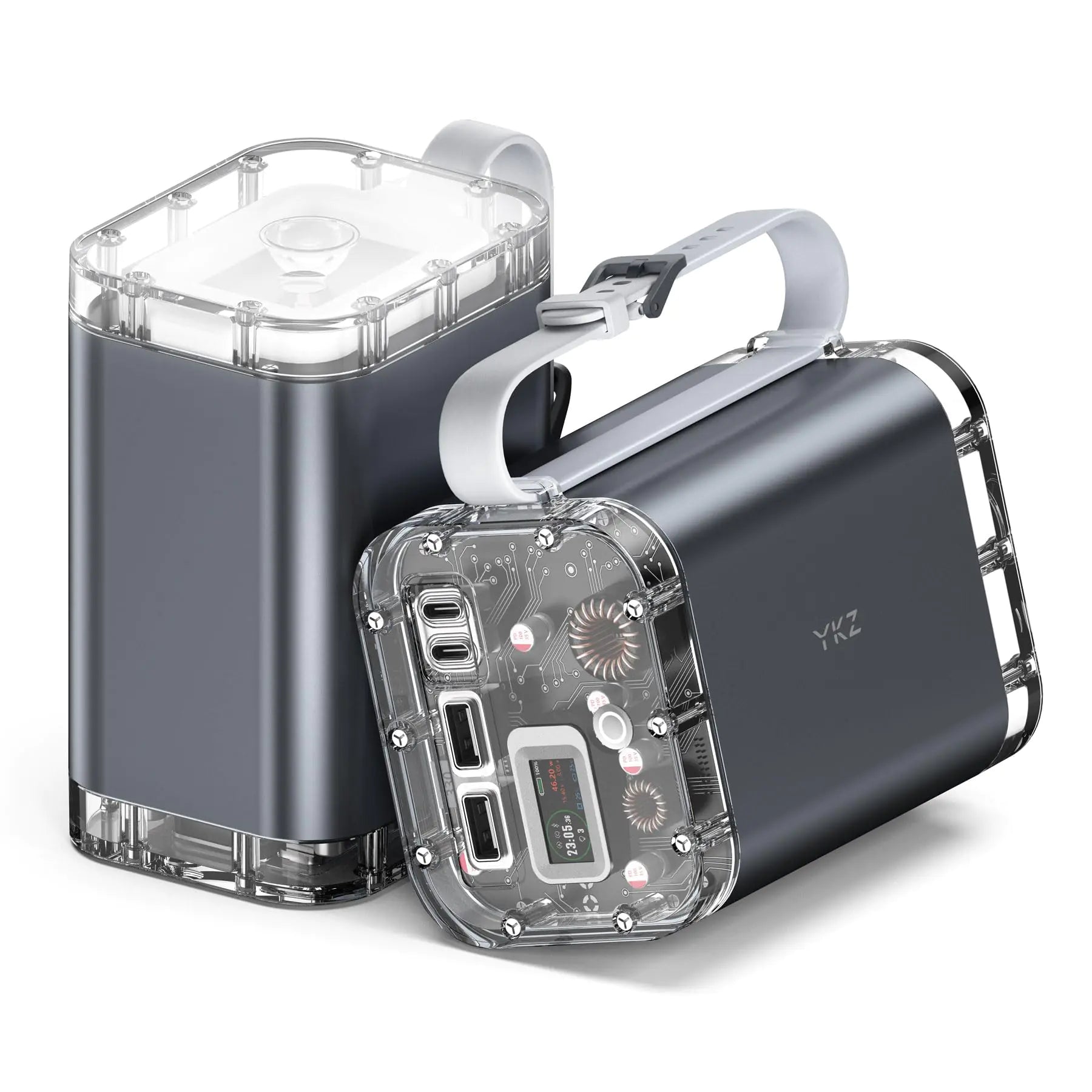 YKZ 140W Power Bank 60000mAh Large Laptop Portable Charger with Smart Screen Display