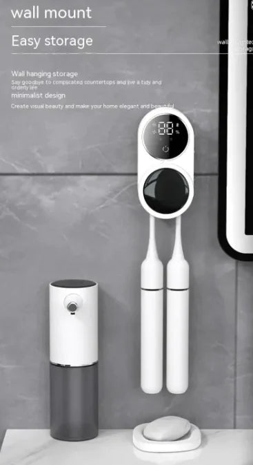 Portable Toothbrush Holder Sanitizer